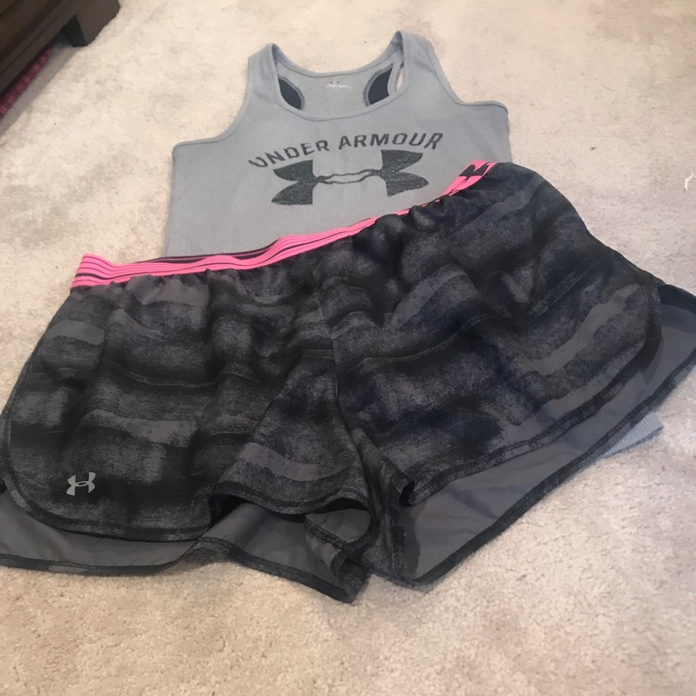 UA Athletic Shirt/Shorts Set